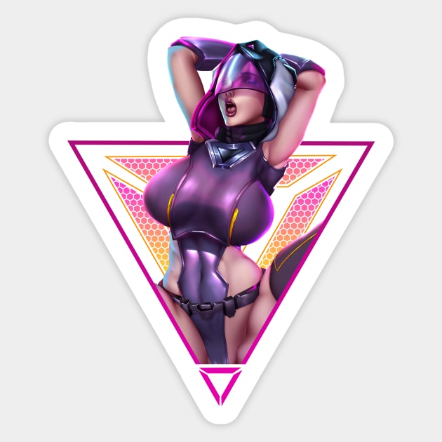 Project: Irelia Sticker by DDxDD